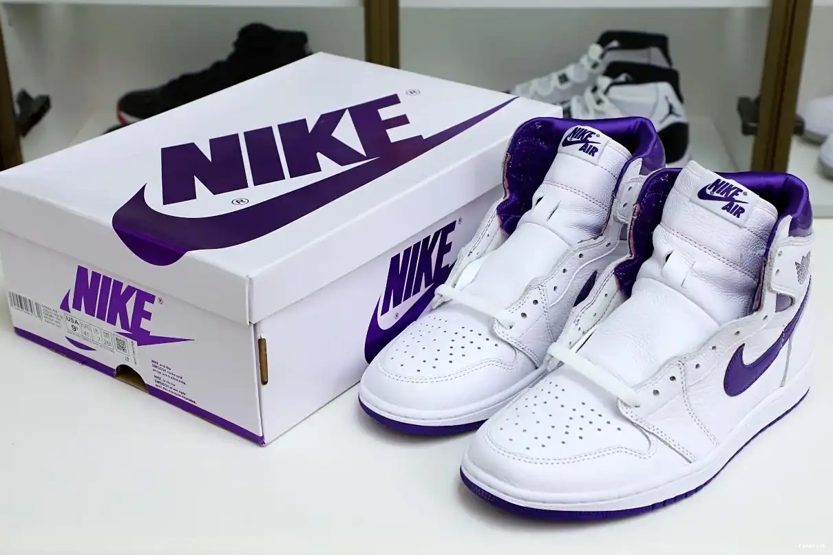 OG Court Air 1 Jordan Purple High 0409